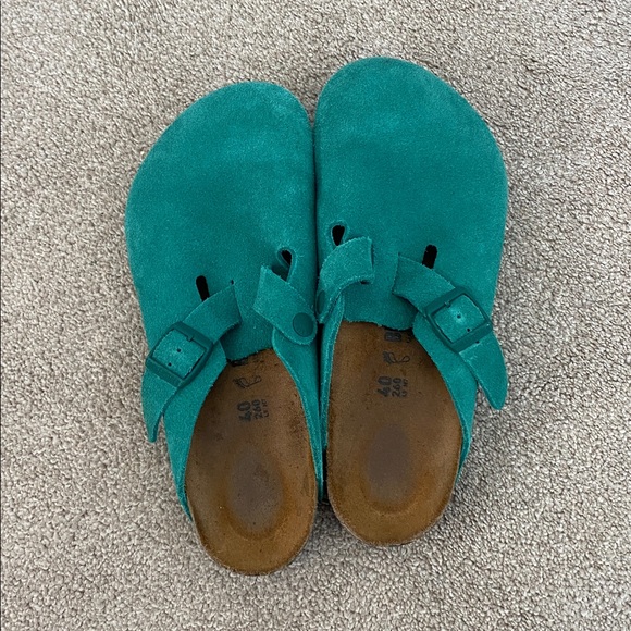 Green Birkenstocks Boston - Picture 2 of 4